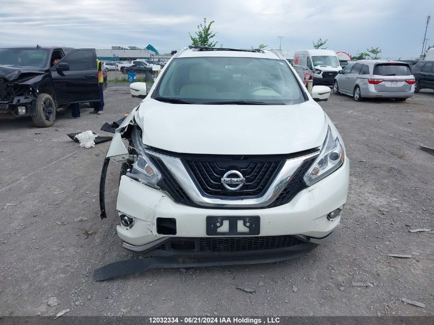 2017 Nissan Murano S/Sl/Sv/Platinum VIN: 5N1AZ2MH4HN202551 Lot: 12032334