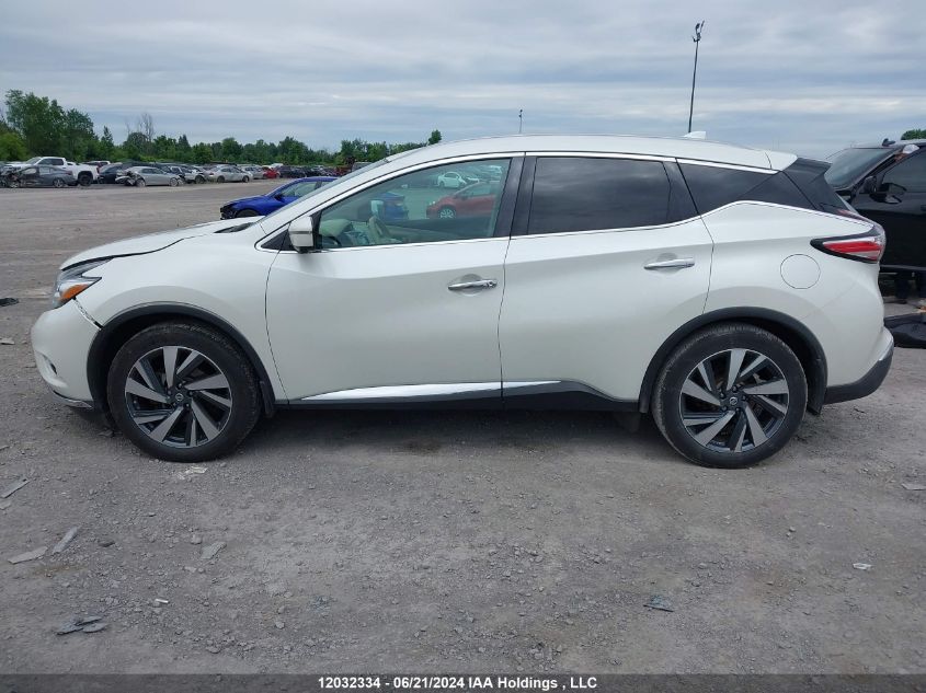 2017 Nissan Murano S/Sl/Sv/Platinum VIN: 5N1AZ2MH4HN202551 Lot: 12032334