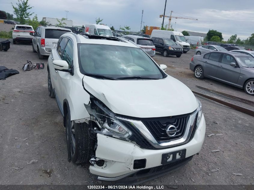 2017 Nissan Murano S/Sl/Sv/Platinum VIN: 5N1AZ2MH4HN202551 Lot: 12032334