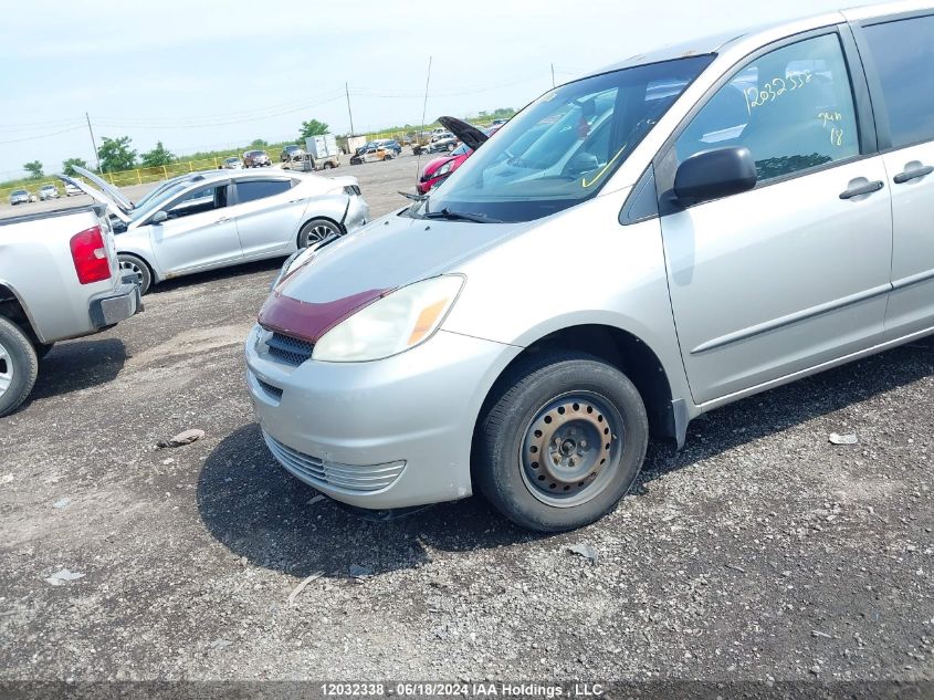 2004 Toyota Sienna Ce VIN: 5TDZA29C64S022150 Lot: 12032338