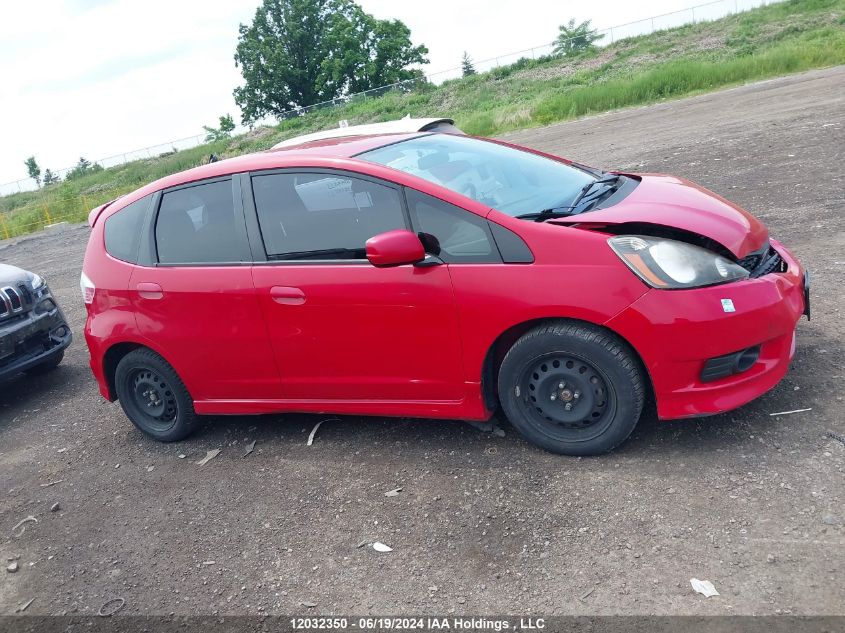 2013 Honda Fit VIN: LUCGE8H75D3007851 Lot: 12032350