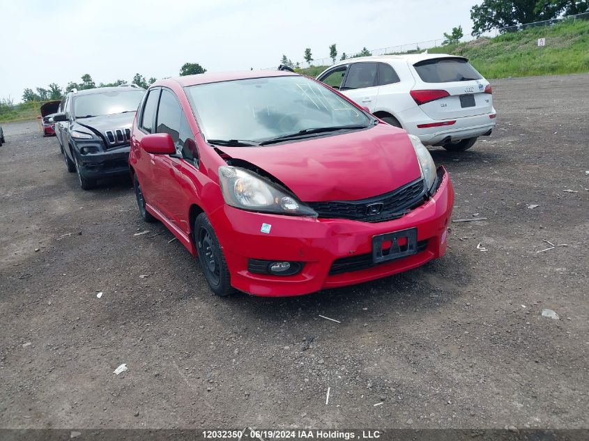 2013 Honda Fit VIN: LUCGE8H75D3007851 Lot: 12032350