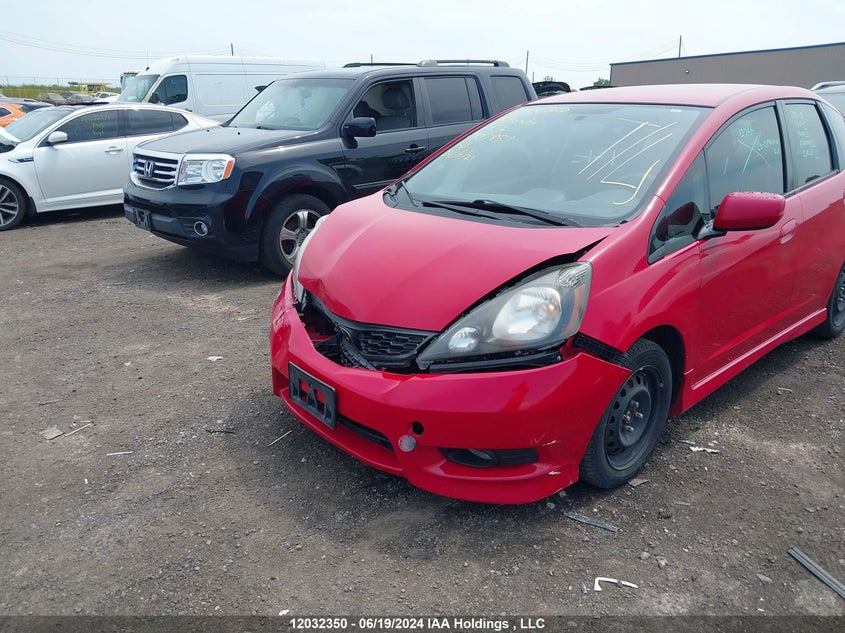 2013 Honda Fit VIN: LUCGE8H75D3007851 Lot: 12032350