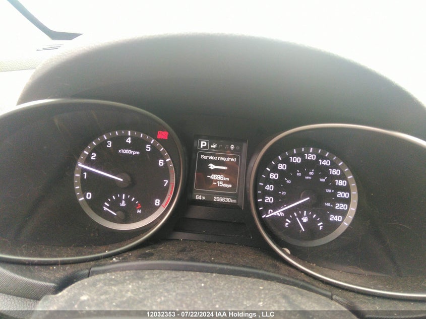 2017 Hyundai Santa Fe VIN: KM8SNDHF0HU229269 Lot: 12032353