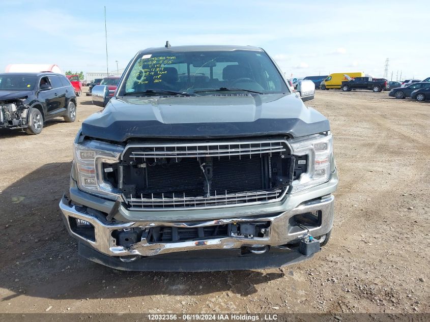 2019 Ford F-150 Lariat VIN: 1FTEW1E44KKC80924 Lot: 12032356