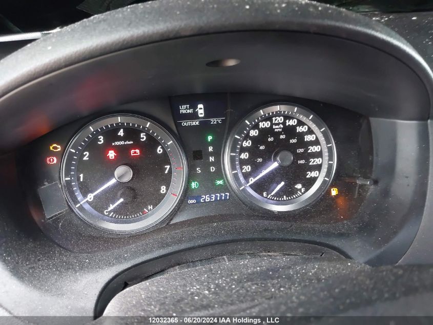 2011 Lexus Es350 VIN: JTHBK1EG2B2458241 Lot: 12032365