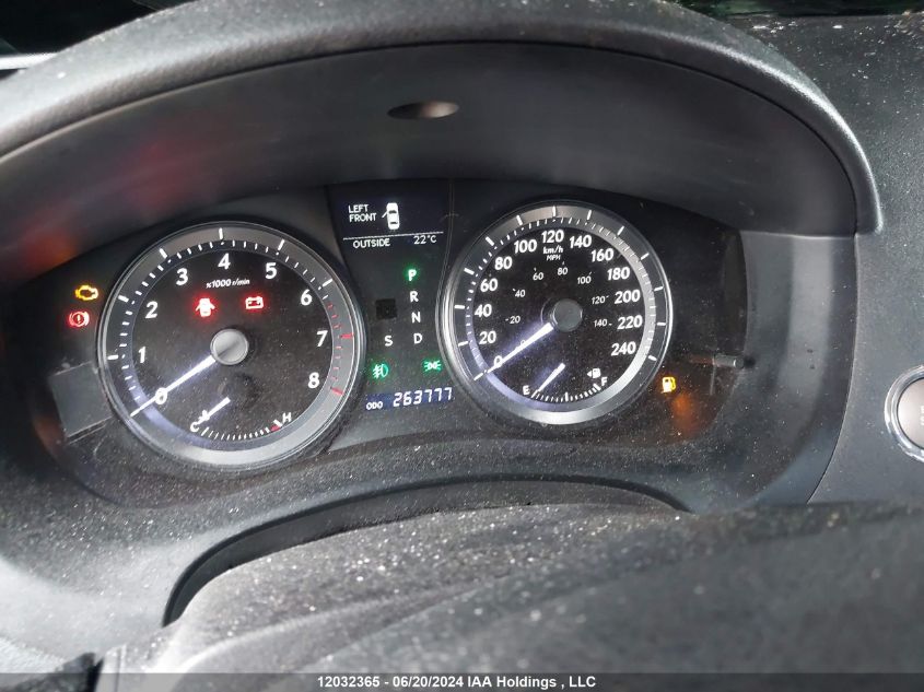 2011 Lexus Es350 VIN: JTHBK1EG2B2458241 Lot: 12032365