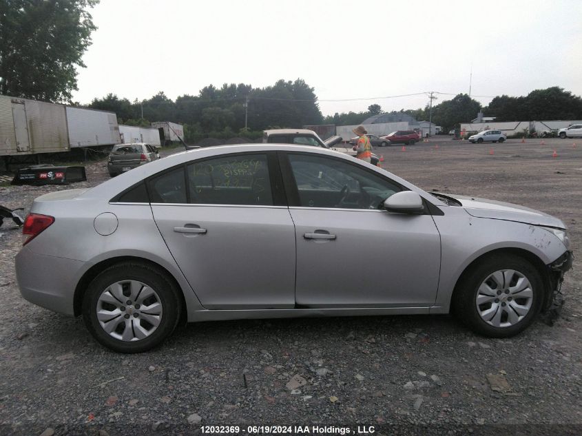 2014 Chevrolet Cruze Lt VIN: 1G1PC5SBXE7299215 Lot: 12032369