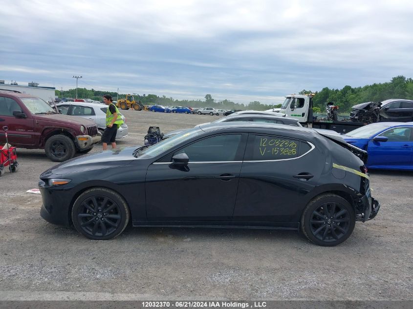 2020 Mazda Mazda3 Sport VIN: JM1BPBMM0L1153828 Lot: 12032370