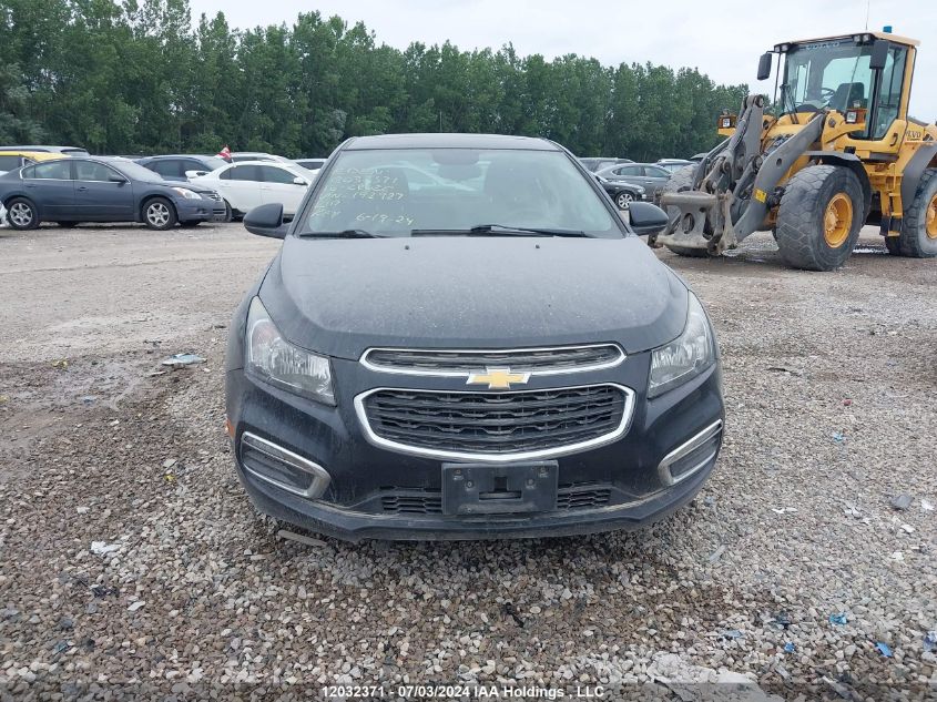 2016 Chevrolet Cruze Limited VIN: 1G1PE5SB7G7192927 Lot: 12032371