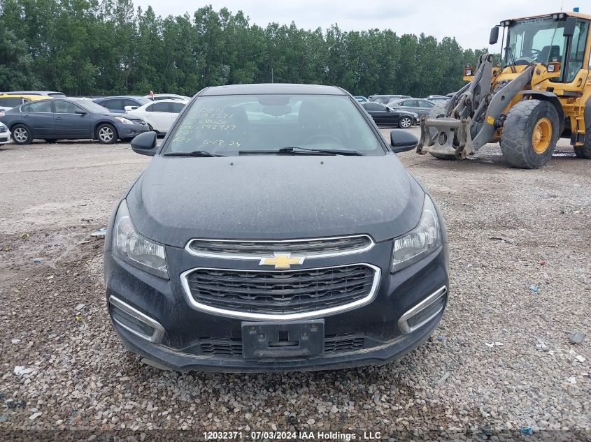 2016 Chevrolet Cruze Limited VIN: 1G1PE5SB7G7192927 Lot: 12032371