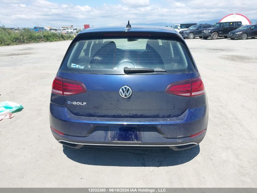 2020 Volkswagen E-Golf VIN: WVWPR7AU7LW901737 Lot: 12032380