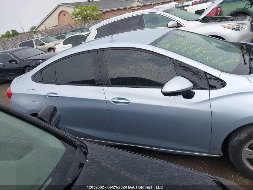 2017 Chevrolet Cruze VIN: 3G1BC5SM8HS511000 Lot: 12032382