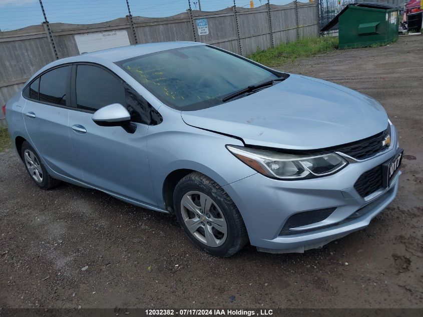 2017 Chevrolet Cruze VIN: 3G1BC5SM8HS511000 Lot: 12032382