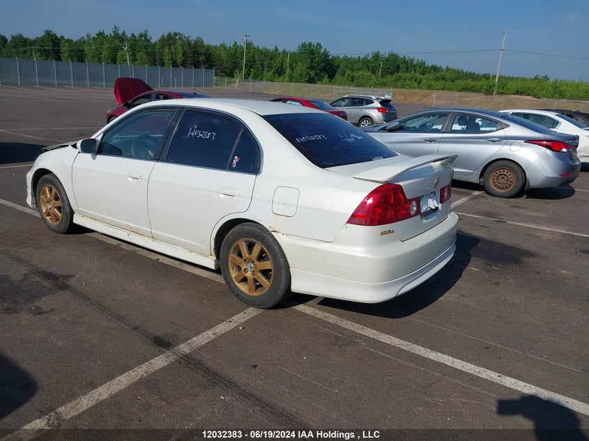 2004 Acura El VIN: 2HHES36684H001201 Lot: 12032383
