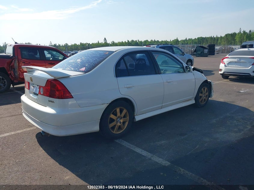 2004 Acura El VIN: 2HHES36684H001201 Lot: 12032383