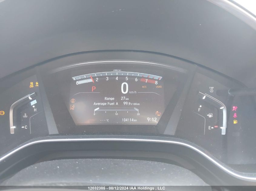 2019 Honda Cr-V VIN: 2HKRW2H56KH133840 Lot: 12032385