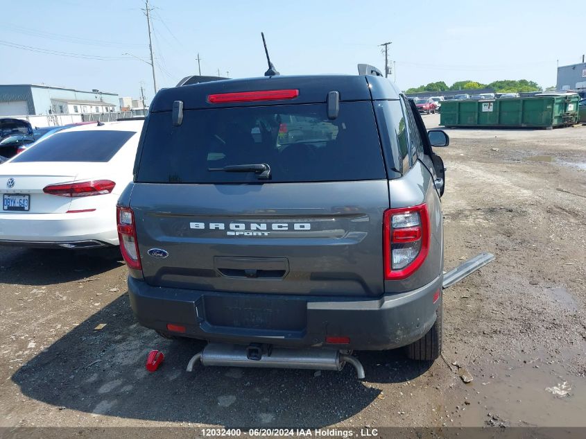 2024 Ford Bronco Sport Outer Banks VIN: 3FMCR9C63RRE14907 Lot: 12032400