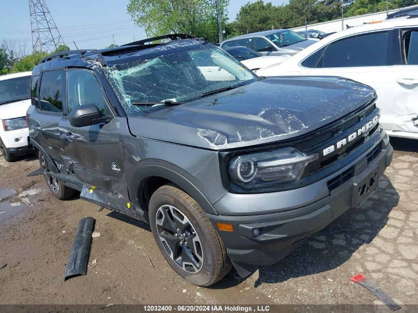 2024 Ford Bronco Sport Outer Banks VIN: 3FMCR9C63RRE14907 Lot: 12032400