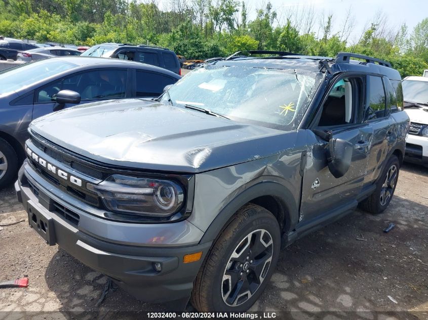 2024 Ford Bronco Sport Outer Banks VIN: 3FMCR9C63RRE14907 Lot: 12032400