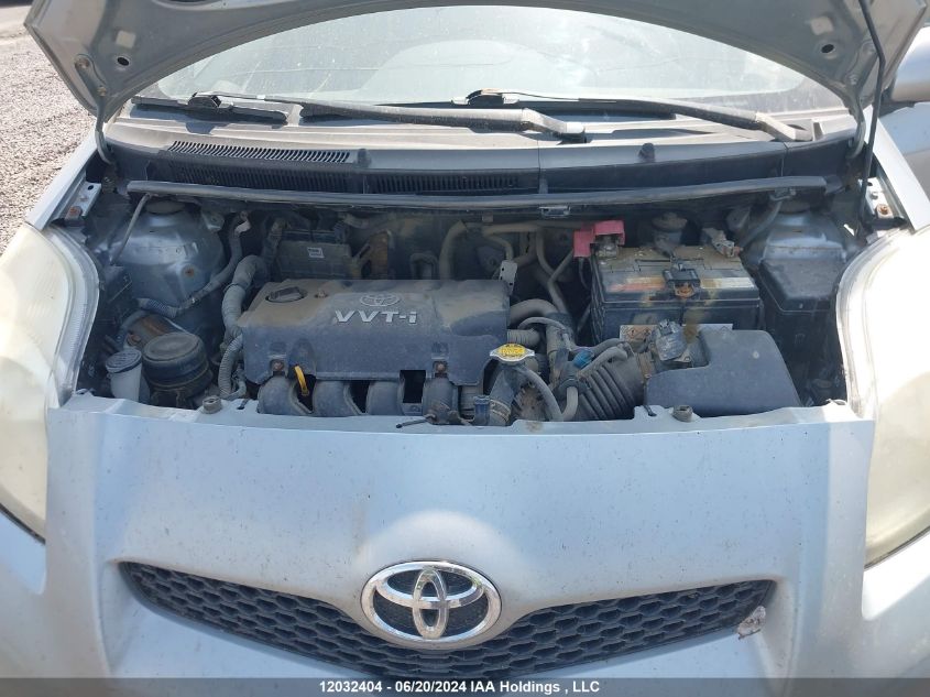 2010 Toyota Yaris VIN: JTDKT4K36A5318501 Lot: 12032404