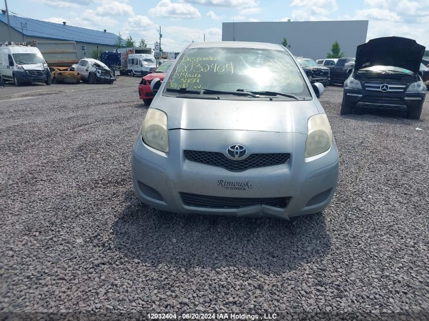 2010 Toyota Yaris VIN: JTDKT4K36A5318501 Lot: 12032404