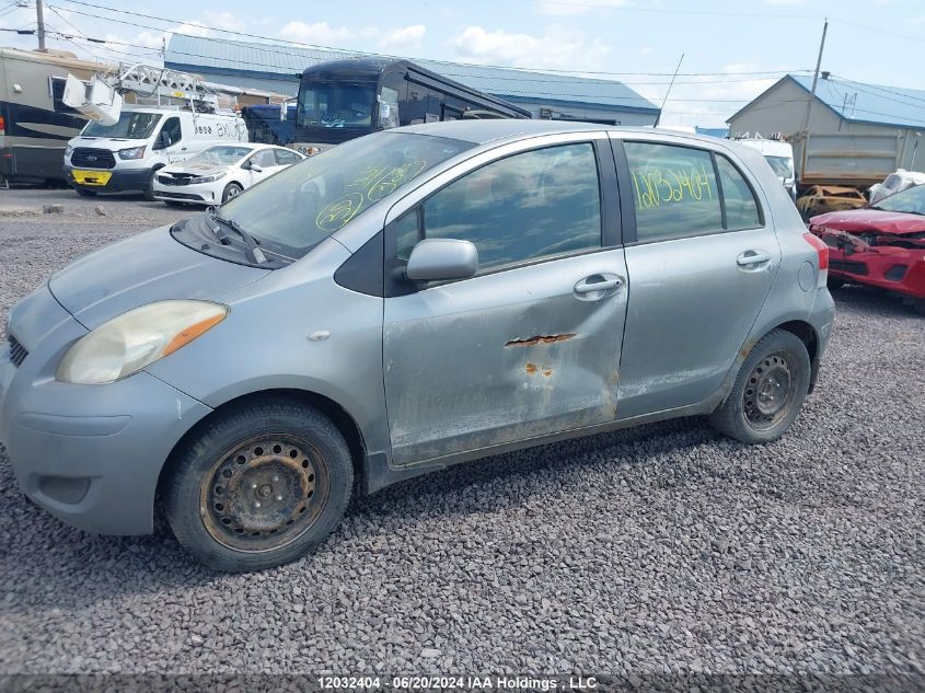 2010 Toyota Yaris VIN: JTDKT4K36A5318501 Lot: 12032404