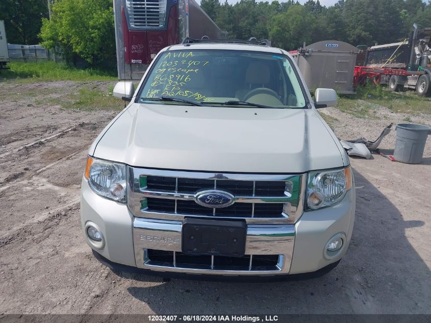 2009 Ford Escape VIN: 1FMCU94G89KB68916 Lot: 12032407