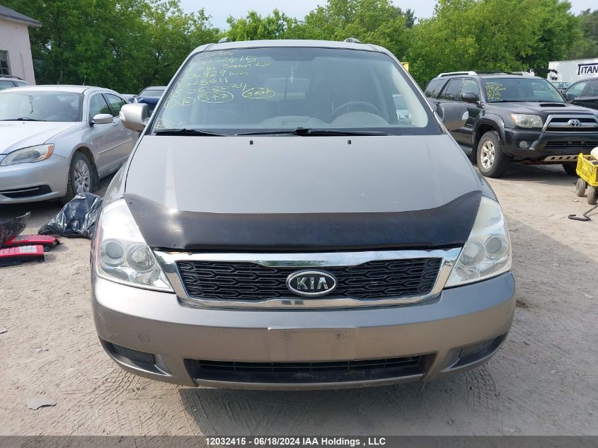 2011 Kia Sedona Lx VIN: KNDMG4C78B6425611 Lot: 12032415