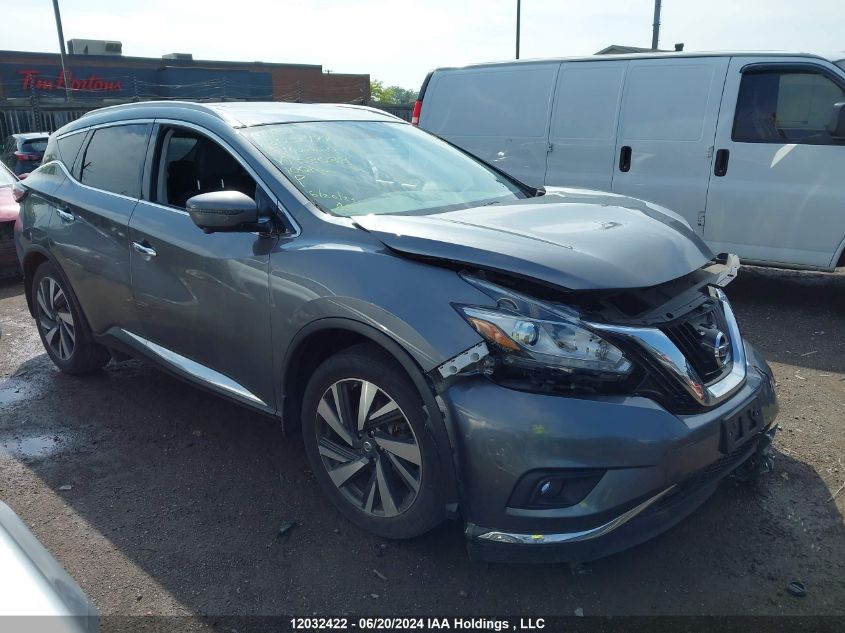 2017 Nissan Murano VIN: 5N1AZ2MH5HN158088 Lot: 12032422