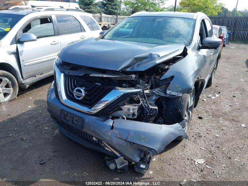 2017 Nissan Murano VIN: 5N1AZ2MH5HN158088 Lot: 12032422