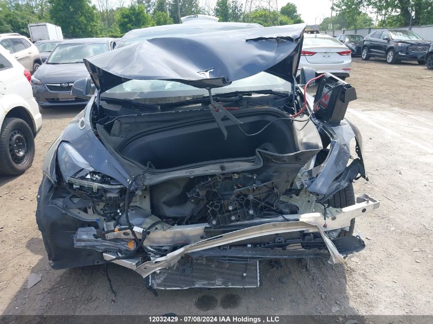 2022 Tesla Model Y VIN: 7SAYGDEF7NF512398 Lot: 12032429