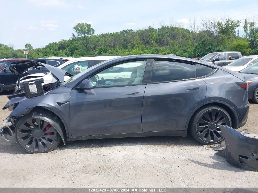 2022 Tesla Model Y VIN: 7SAYGDEF7NF512398 Lot: 12032429