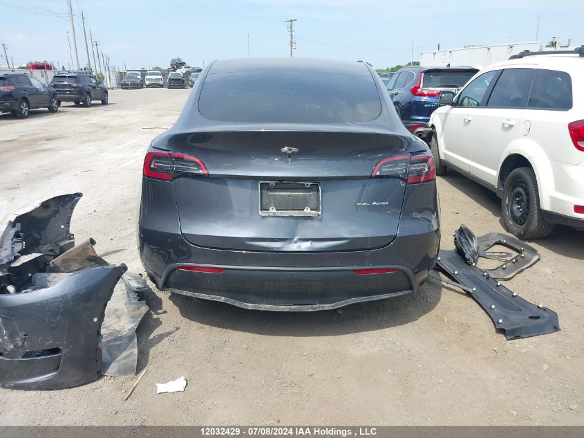 2022 Tesla Model Y VIN: 7SAYGDEF7NF512398 Lot: 12032429