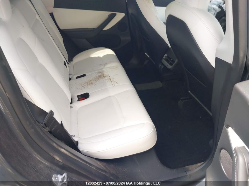 2022 Tesla Model Y VIN: 7SAYGDEF7NF512398 Lot: 12032429