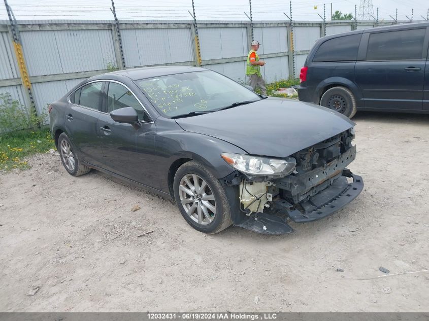 2015 Mazda Mazda6 VIN: JM1GJ1U55F1189349 Lot: 12032431