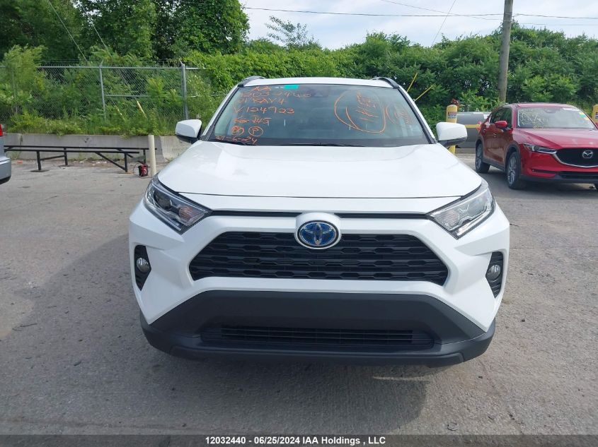 2021 Toyota Rav4 Xle VIN: 2T3RWRFVXMW124923 Lot: 12032440