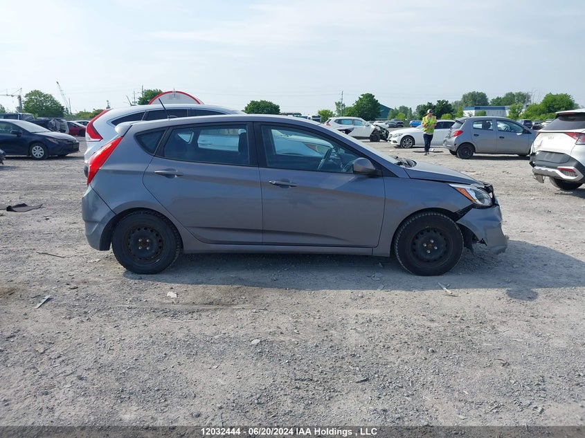 2017 Hyundai Accent Se VIN: KMHCT5AE1HU310265 Lot: 12032444