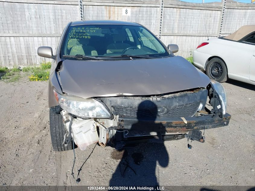 2009 Toyota Corolla S/Le/Xle VIN: 2T1BU40E39C035988 Lot: 12032454