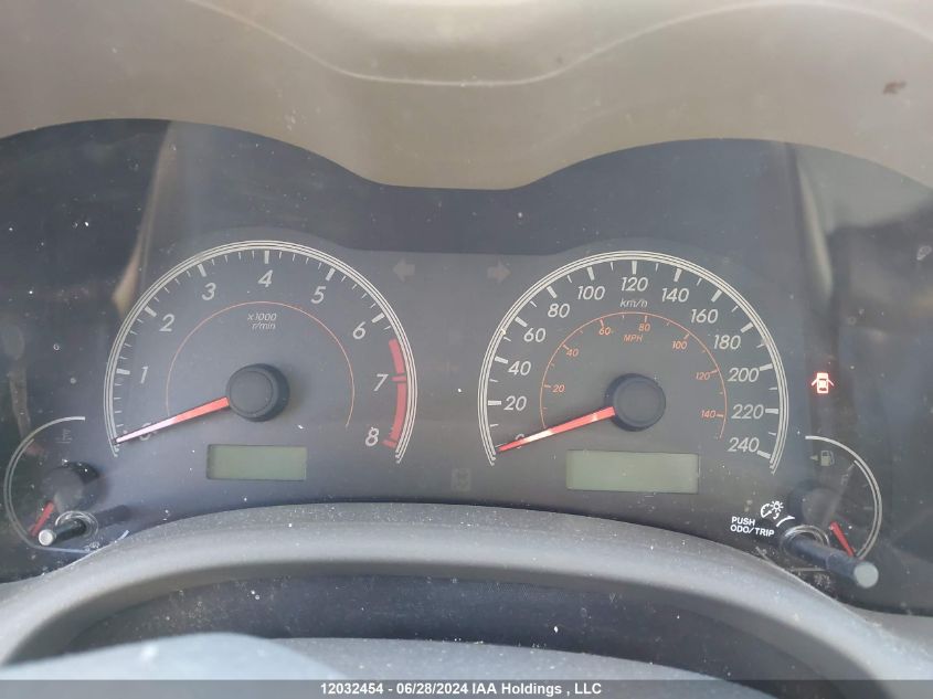 2009 Toyota Corolla S/Le/Xle VIN: 2T1BU40E39C035988 Lot: 12032454