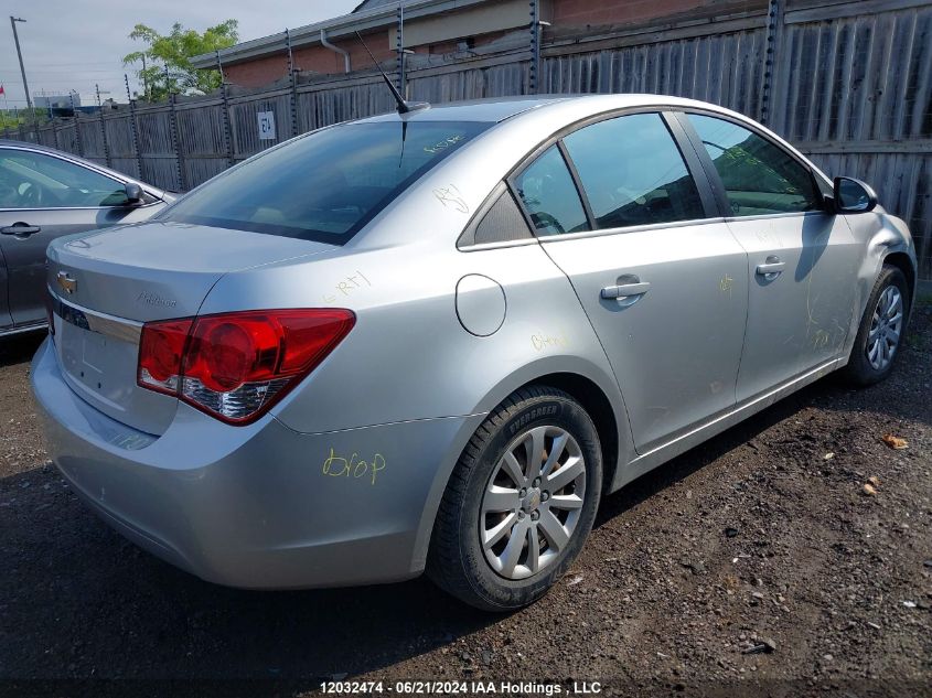 2011 Chevrolet Cruze Ls VIN: 1G1PA5SH1B7179826 Lot: 12032474