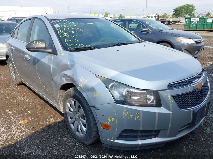 2011 Chevrolet Cruze Ls VIN: 1G1PA5SH1B7179826 Lot: 12032474