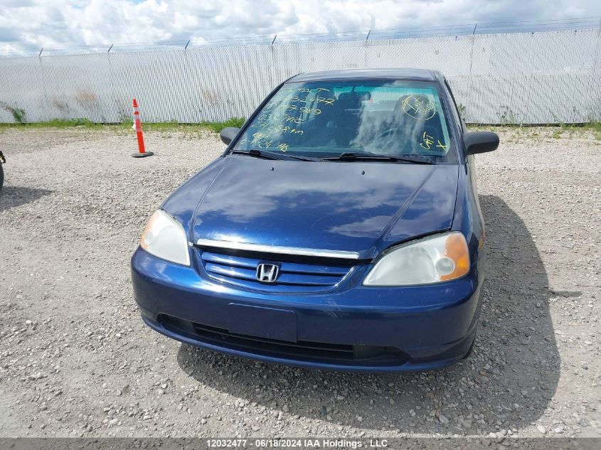 2003 Honda Civic Sdn VIN: 2HGES16603H917989 Lot: 12032477