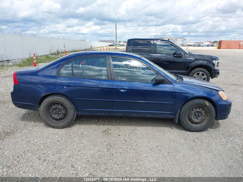 2003 Honda Civic Sdn VIN: 2HGES16603H917989 Lot: 12032477