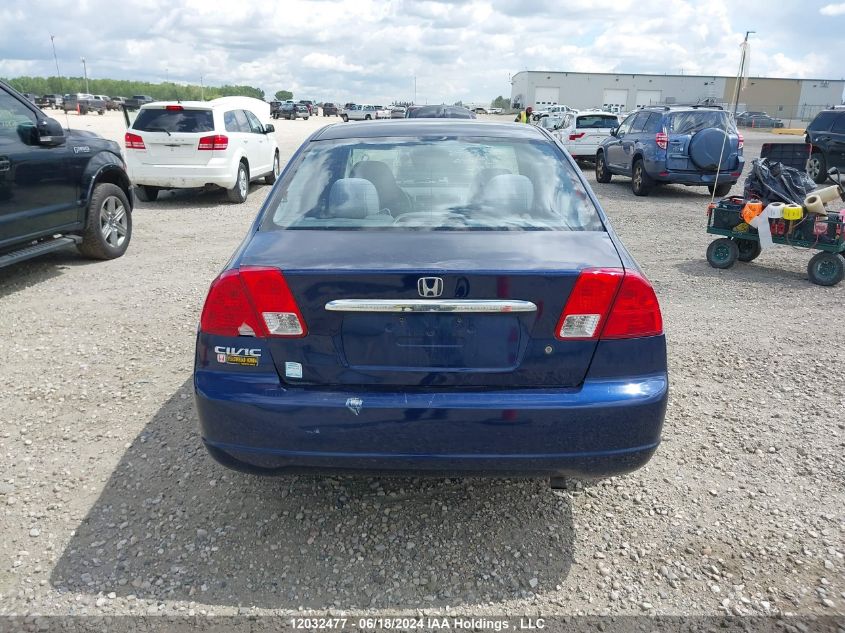 2003 Honda Civic Sdn VIN: 2HGES16603H917989 Lot: 12032477