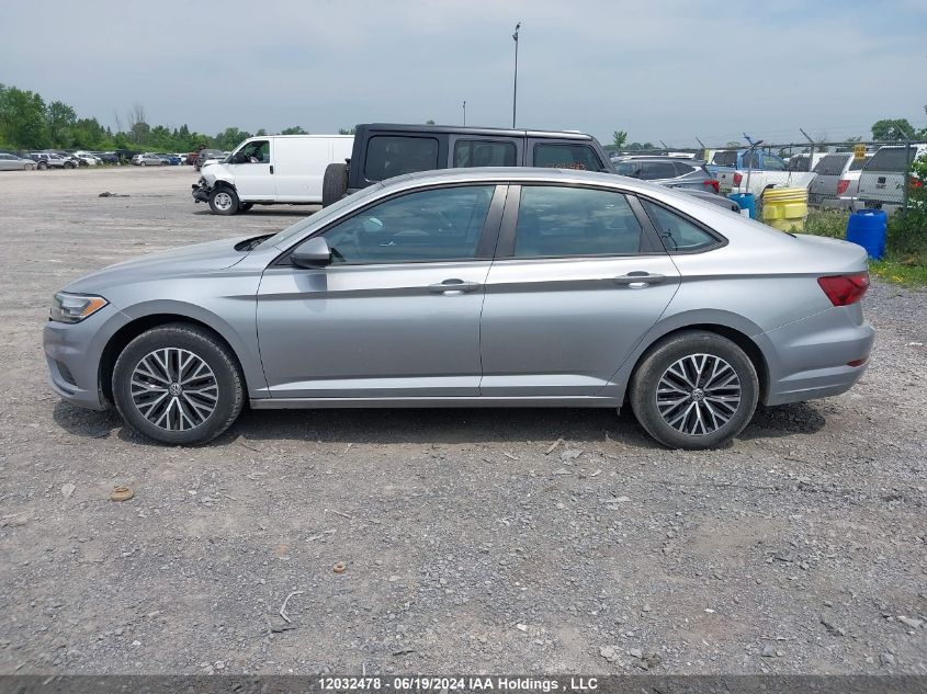 2021 Volkswagen Jetta Sel VIN: 3VWE57BU6MM074359 Lot: 12032478