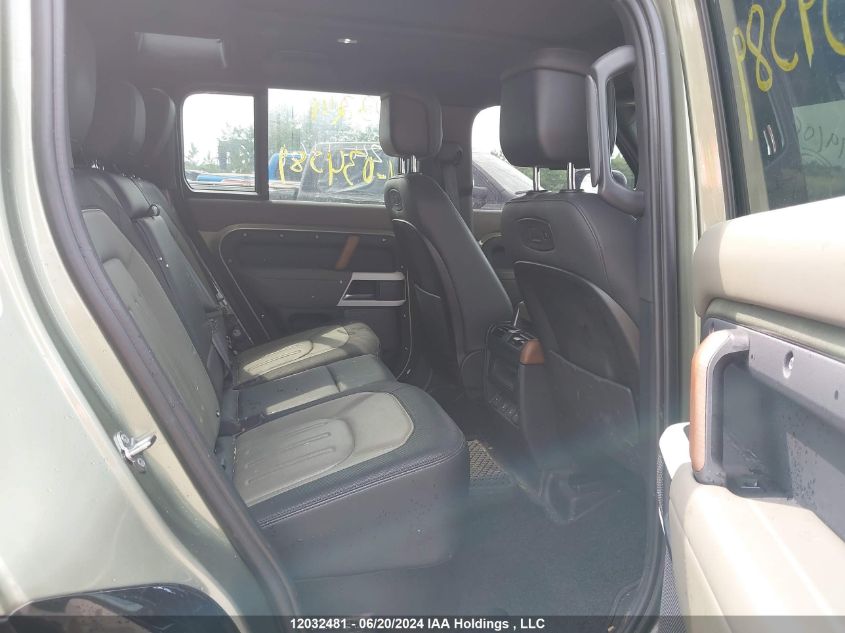 2021 Land Rover Defender VIN: SALE37RU1M2034589 Lot: 12032481