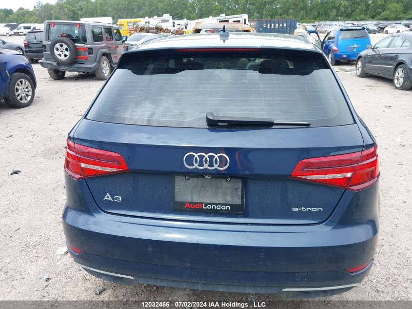 2017 Audi A3 E-Tron VIN: WAUSPBFF2HA146981 Lot: 12032486