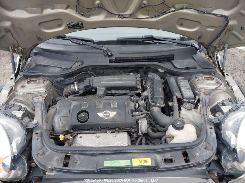 2010 Mini Cooper Hardtop VIN: WMWMF3C56ATZ65130 Lot: 12032490