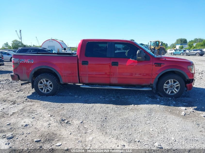 2010 Ford F150 Supercrew VIN: 1FTFW1EVXAFB19059 Lot: 12032504